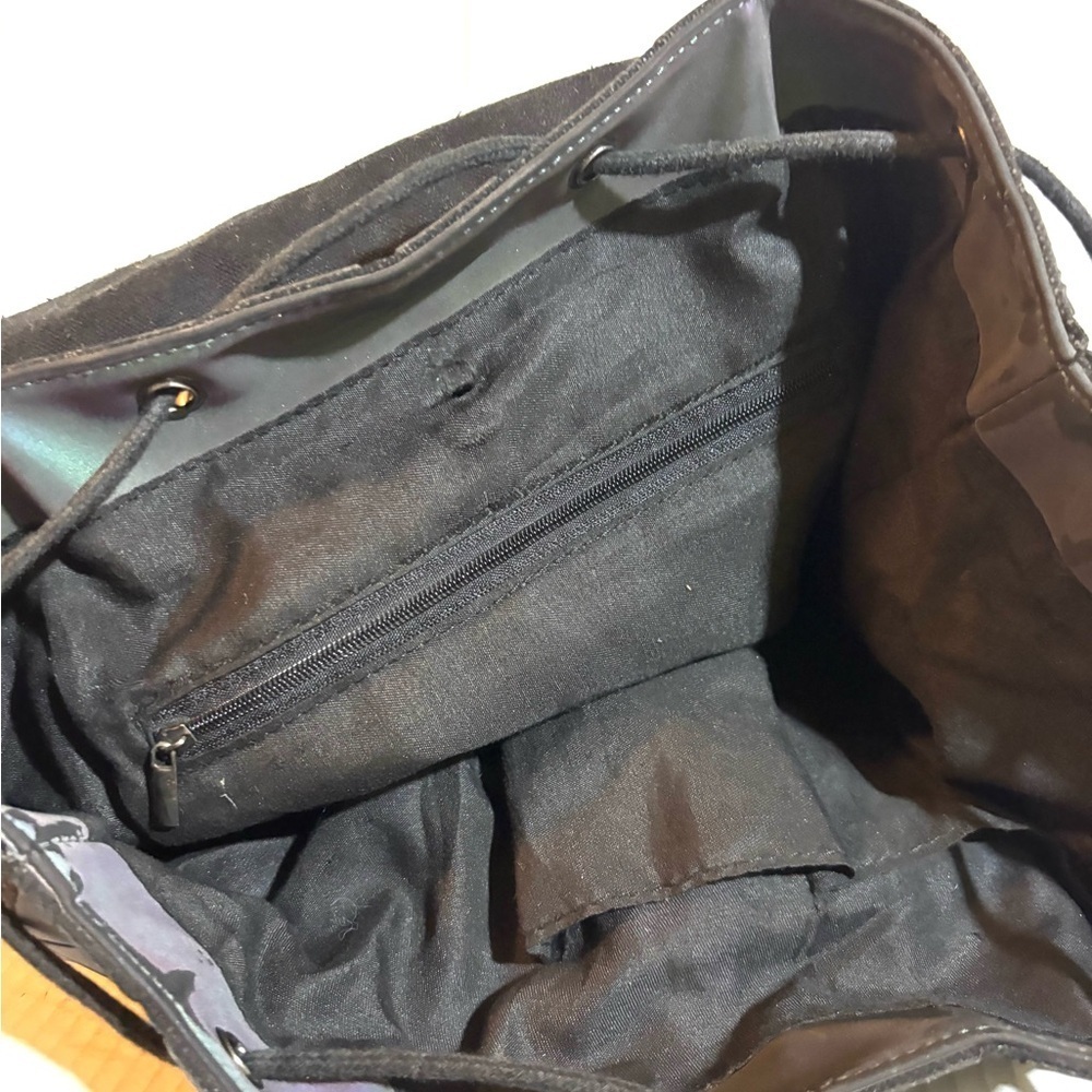 Handmade Geometric Pattern Backpack - Picture 4 of 7